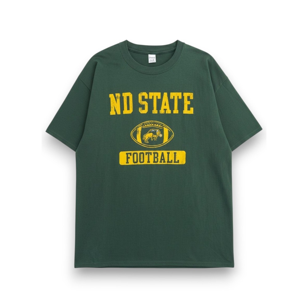 NWT Hanes NDSU Football T-Shirt Mens XL Graphic Tee North Dakota State Bison Fan